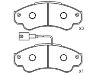 Bremsbelagsatz, Scheibenbremse Brake pad set:77362216