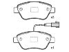 Brake pad set:77362548