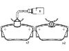 刹车片 Brake pad set:7D0 698 451 B