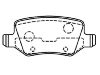 刹车片 Brake pad set:168 420 04 20