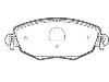 刹车片 Brake pad set:C2S 17129