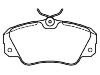 Brake pad set:1605 782