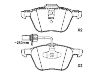 刹车片 Brake pad set:7M3 698 151 A