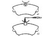 Bremsbelagsatz, Scheibenbremse Brake Pad:60 25 315 867