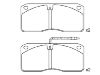 тормозная кладка Brake Pad:06902964-0
