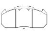 Plaquettes de frein Brake Pad:81 50820 5072