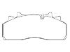 Plaquettes de frein Brake Pad:1628064