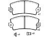 Plaquettes de frein Brake Pad:60 00 039 184