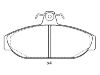 刹车片 Brake Pad:2 701 751