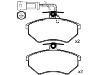 Brake Pad:357 698 151 F