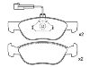 Bremsbelagsatz, Scheibenbremse Brake Pad:9 947 776