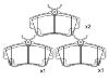 Pastillas de freno Brake Pad:05017843AA