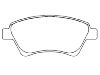 刹车片 Brake Pad:77 01 207 184