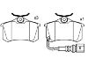 Bremsbelagsatz, Scheibenbremse Brake Pad:6Q0 698 451