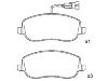 Bremsbelagsatz, Scheibenbremse Brake Pad:7 736 362 7