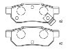 Plaquettes de frein Brake Pad:43022-SE0-S01