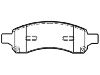Bremsbelagsatz, Scheibenbremse Brake Pad:88965681