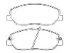 тормозная кладка Brake Pad:58101-0WA00