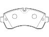 Bremsbelagsatz, Scheibenbremse Brake Pad:004 420 68 20
