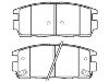 Bremsbelagsatz, Scheibenbremse Brake Pad:96 626 076