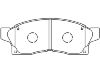 Bremsbelagsatz, Scheibenbremse Brake Pad:04491-17110