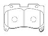 Bremsbelagsatz, Scheibenbremse Brake Pad:04491-14331