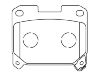 Bremsbelagsatz, Scheibenbremse Brake Pad:04466-14040