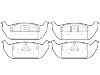 Bremsbelagsatz, Scheibenbremse Brake Pad:2C5Z-2200-AA