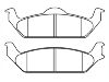 Bremsbelagsatz, Scheibenbremse Brake Pad:5093253AA