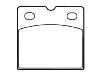 Bremsbelagsatz, Scheibenbremse Brake Pad:C2C13800