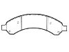 Bremsbelagsatz, Scheibenbremse Brake Pad:88982640