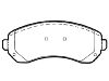 Plaquettes de frein Brake Pad:10434258