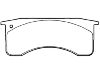 Plaquettes de frein Brake Pad:12387805