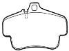 Plaquettes de frein Brake Pad:996 351 939 15