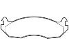Plaquettes de frein Brake Pad:05745063