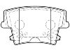 тормозная кладка Brake Pad:5142560AA