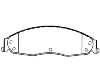 Brake Pad:89060375