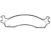 Pastillas de freno Brake Pad:F5TZ-2001-A