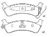 刹车片 Brake Pad:4796344