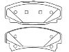 Plaquettes de frein Brake Pad:12321416