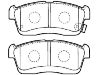 Plaquettes de frein Brake Pad:04491-97210-000