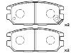 тормозная кладка Brake Pad:MB857610