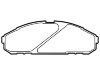 Plaquettes de frein Brake Pad:41060-37J91