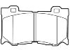Plaquettes de frein Brake Pad:D1060-JL00A