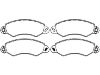 Bremsbelagsatz, Scheibenbremse Brake Pad Set:545990001
