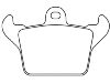 Plaquettes de frein Brake Pad:05003397AA