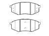 Brake Pad:58101-2SA00