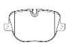 Bremsbelagsatz, Scheibenbremse Brake Pad:LR015577