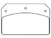 Brake Pad:D1232-8350