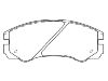 Bremsbelagsatz, Scheibenbremse Brake Pad:D579-7585